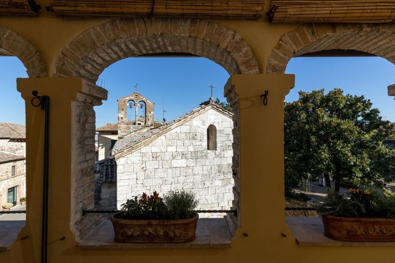 Antica Loggia Daire San Quirico dʼOrcia Dış mekan fotoğraf